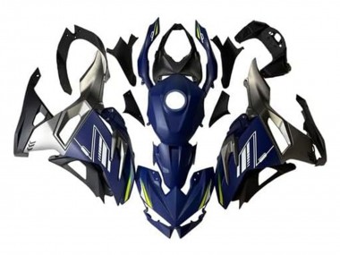 Purchase 2024-2025 Blue Black Silver Kawasaki Ninja 500 EX500R Motorcycle Fairings UK