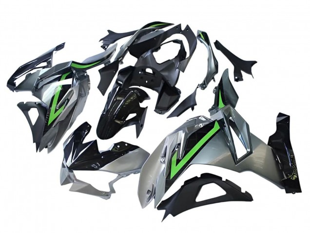 Purchase 2024-2025 Iron Grey Green Kawasaki Ninja 500 EX500R Motorcycle Fairings UK Purchase 2024-2025 Iron Grey Green Kawasaki Ninja 500 EX500R Motorcycle Fairings UK