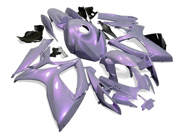 Purchase 2006-2007 Chameleon Grey Dazz Pearl Purple Suzuki GSXR 600 / GSXR 750 Motorcycle Fairings UK
