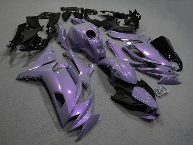 Purchase 2020-2024 Chameleon Grey Dazz Pearl Purple Kawasaki Ninja 650 EX650 Motorcycle Fairings UK