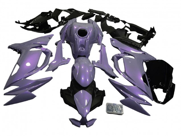 Purchase 2020-2024 Chameleon Grey Dazz Pearl Purple Kawasaki Ninja 650 EX650 Motorcycle Fairings UK Purchase 2020-2024 Chameleon Grey Dazz Pearl Purple Kawasaki Ninja 650 EX650 Motorcycle Fairings UK