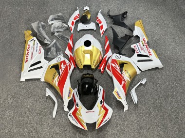 Purchase 2020-2023 White Red Gold Motul Honda CBR1000RR-R Motorcycle Fairing UK