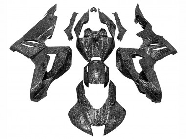 Purchase 2020-2023 Black Forged Carbon Fiber Honda CBR1000RR-R Motorcycle Fairings UK