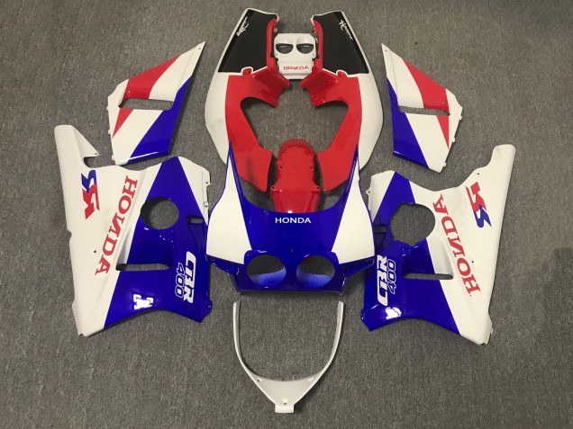 Purchase 1987-1989 Red Blue White Honda CBR400RR NC23 Motorcycle Fairings UK Purchase 1987-1989 Red Blue White Honda CBR400RR NC23 Motorcycle Fairings UK