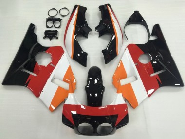 Purchase 1987-1989 Red Orange White Honda CBR400RR NC23 Motorcycle Fairings UK