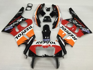 Purchase 1987-1989 Orange Red Black Repsol HRC Honda CBR400RR NC23 Motorcycle Fairings UK