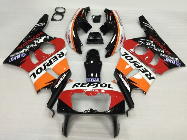 Purchase 1987-1989 Orange Red Black Repsol HRC Honda CBR400RR NC23 Motorcycle Fairings UK Purchase 1987-1989 Orange Red Black Repsol HRC Honda CBR400RR NC23 Motorcycle Fairings UK