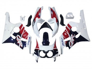 Purchase 1990-1999 Red Dark Blue White Fireblade Honda CBR400RR NC29 Motorcycle Fairings UK