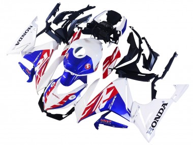 Purchase 2022 White Red Blue Honda CBR400R Motorcycle Fairing UK