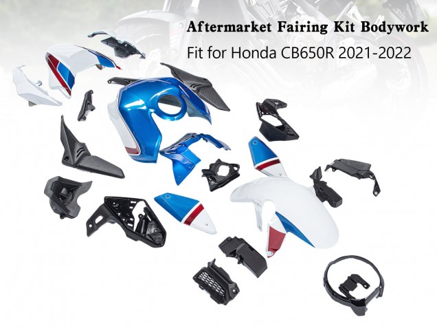Purchase 2019-2022 Blue Red Black Honda CB650R Motorcycle Fairings UK Purchase 2019-2022 Blue Red Black Honda CB650R Motorcycle Fairings UK
