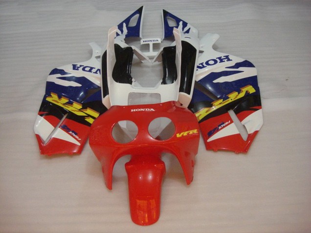 Purchase 1988-1992 Red Blue White Honda VFR400R NC30 Motorcycle Fairings UK Purchase 1988-1992 Red Blue White Honda VFR400R NC30 Motorcycle Fairings UK