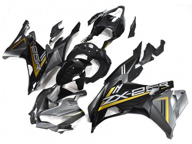 Purchase 2019-2025 Black Grey Kawasaki ZX25R ZX-25R Motorcycle Fairings UK Purchase 2019-2025 Black Grey Kawasaki ZX25R ZX-25R Motorcycle Fairings UK