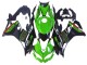 Purchase 2019-2025 Green Black Red Honeycomb Kawasaki ZX25R ZX-25R Motorcycle Fairings UK