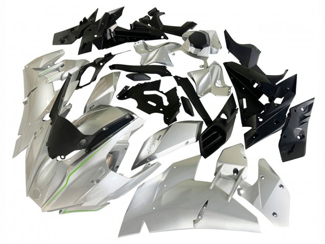 Purchase 2015-2022 Silver Grey Kawasaki Ninja H2 Motorcycle Fairings UK Purchase 2015-2022 Silver Grey Kawasaki Ninja H2 Motorcycle Fairings UK