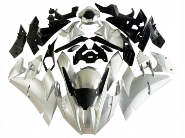 Purchase 2015-2022 Silver Kawasaki Ninja H2 Motorcycle Fairings UK