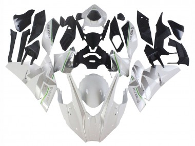 Purchase 2015-2022 White Silver Kawasaki Ninja H2 Motorcycle Fairings UK