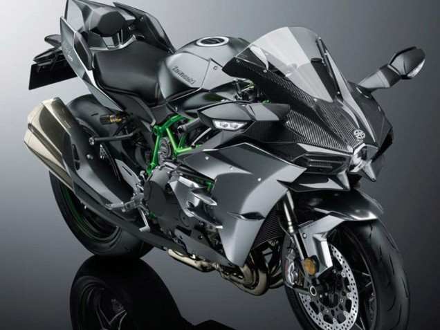 Purchase 2015-2022 Grey Kawasaki Ninja H2 Motorcycle Fairings UK Purchase 2015-2022 Grey Kawasaki Ninja H2 Motorcycle Fairings UK