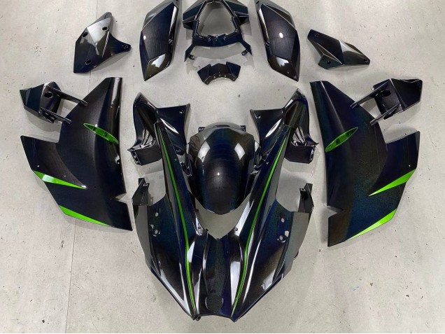 Purchase 2015-2022 Black Blue Chameleon Kawasaki Ninja H2 Motorcycle Fairings UK Purchase 2015-2022 Black Blue Chameleon Kawasaki Ninja H2 Motorcycle Fairings UK
