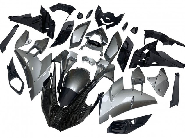 Purchase 2015-2022 Grey Black Carbon Fiber Kawasaki Ninja H2 Motorcycle Fairings UK Purchase 2015-2022 Grey Black Carbon Fiber Kawasaki Ninja H2 Motorcycle Fairings UK