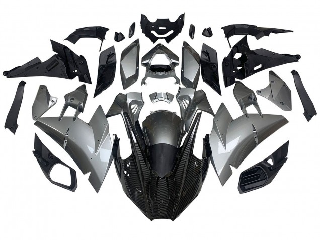 Purchase 2015-2022 Grey Black Carbon Fiber Kawasaki Ninja H2 Motorcycle Fairings UK Purchase 2015-2022 Grey Black Carbon Fiber Kawasaki Ninja H2 Motorcycle Fairings UK