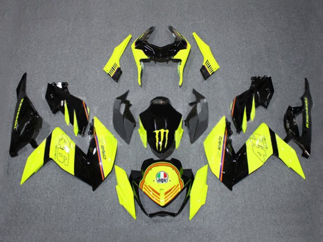 Purchase 2015-2016 Yellow Black Kawasaki Z250/Z300 Motorcycle Fairings UK Purchase 2015-2016 Yellow Black Kawasaki Z250/Z300 Motorcycle Fairings UK