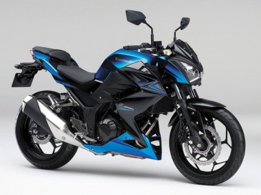 Purchase 2015-2016 Blue Black Kawasaki Z250/Z300 Motorcycle Fairings UK