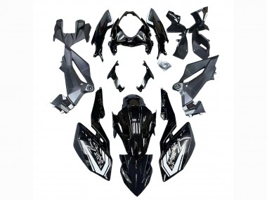 Purchase 2018-2024 Glossy Black Kawasaki Z400 Motorcycle Fairings UK