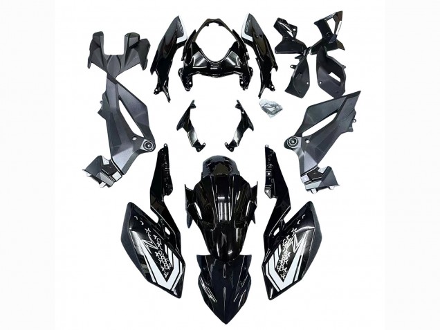 Purchase 2018-2024 Glossy Black Kawasaki Z400 Motorcycle Fairings UK Purchase 2018-2024 Glossy Black Kawasaki Z400 Motorcycle Fairings UK