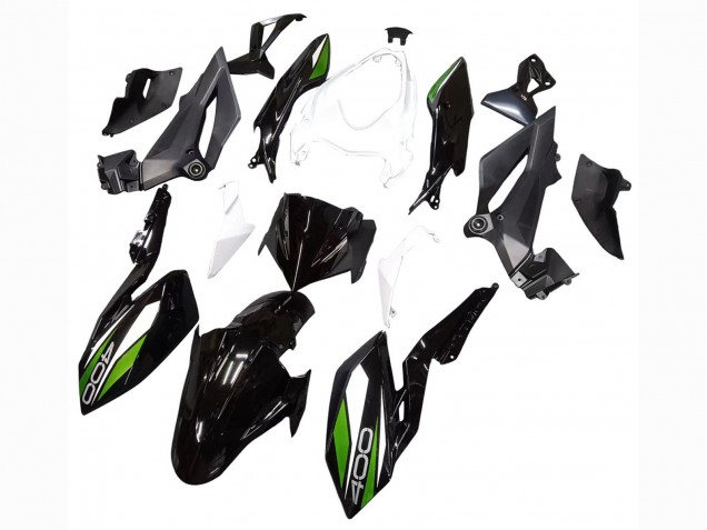Purchase 2018-2024 Black White Green Kawasaki Z400 Motorcycle Fairings UK Purchase 2018-2024 Black White Green Kawasaki Z400 Motorcycle Fairings UK
