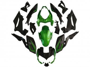 Purchase 2018-2024 Green Black Kawasaki Z400 Motorcycle Fairings UK