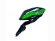 Purchase 2018-2024 Black Green Kawasaki Z400 Motorcycle Fairings UK Purchase 2018-2024 Black Green Kawasaki Z400 Motorcycle Fairings UK