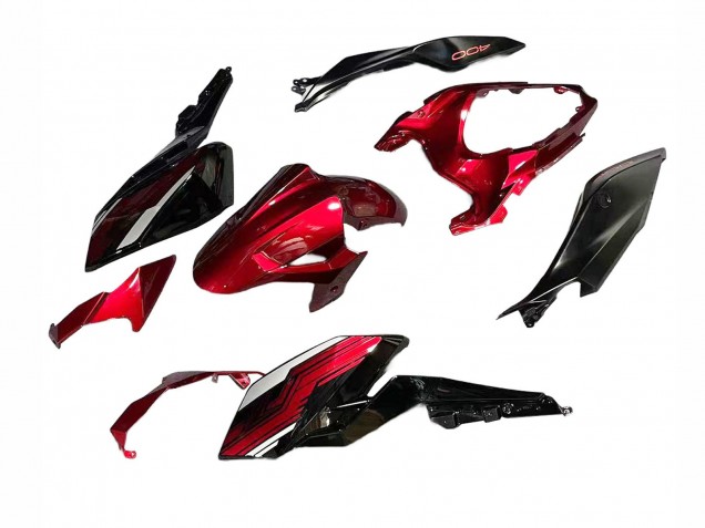Purchase 2018-2024 Dark Red Black Kawasaki Z400 Motorcycle Fairings UK Purchase 2018-2024 Dark Red Black Kawasaki Z400 Motorcycle Fairings UK