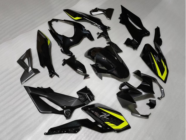 Purchase 2018-2024 Black Yellow Kawasaki Z400 Motorcycle Fairings UK Purchase 2018-2024 Black Yellow Kawasaki Z400 Motorcycle Fairings UK