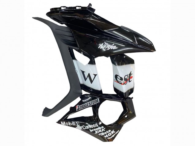 Purchase 2010-2016 Black White Gold West Ninja Kawasaki Ninja Z1000SX Motorcycle Fairings UK Purchase 2010-2016 Black White Gold West Ninja Kawasaki Ninja Z1000SX Motorcycle Fairings UK