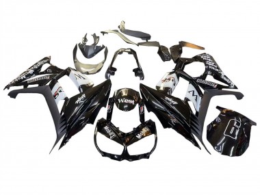 Purchase 2010-2016 Black White Gold West Ninja Kawasaki Ninja Z1000SX Motorcycle Fairings UK