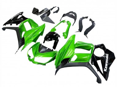 Purchase 2010-2016 Glossy Black Matte Black Green Kawasaki Z1000SX Motorcycle Fairings UK