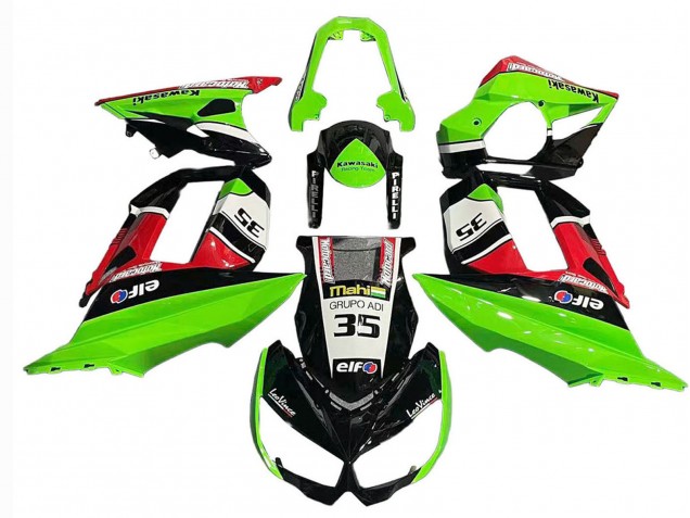 Purchase 2010-2016 Green Black Red Elf 35 Kawasaki Ninja Z1000SX Motorcycle Fairings UK Purchase 2010-2016 Green Black Red Elf 35 Kawasaki Ninja Z1000SX Motorcycle Fairings UK