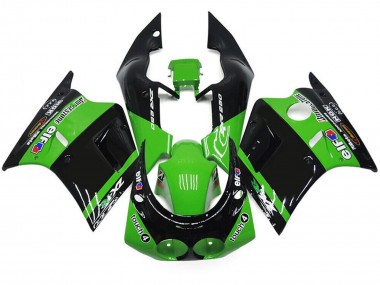 Purchase 1989-1990 Black Green Elf Kawasaki ZXR250 Motorcycle Fairings UK