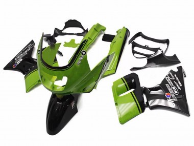 Purchase 1998-2003 Green Black Elf Kawasaki ZZR600 Motorcycle Fairings UK