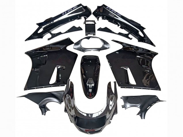 Purchase 1990-1992 Glossy Black Kawasaki ZZR1100 Motorcycle Fairings UK