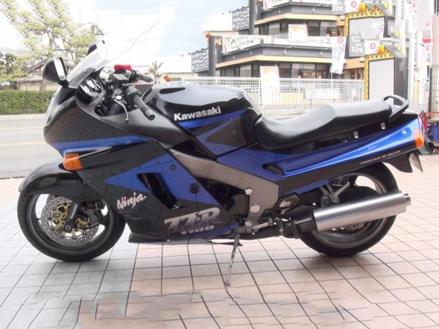 Purchase 1990-1992 Blue Black Ninja Kawasaki ZZR1100 Motorcycle Fairings UK Purchase 1990-1992 Blue Black Ninja Kawasaki ZZR1100 Motorcycle Fairings UK
