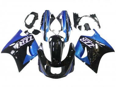 Purchase 1990-1992 Blue Black Kawasaki ZZR1100 Motorcycle Fairings UK