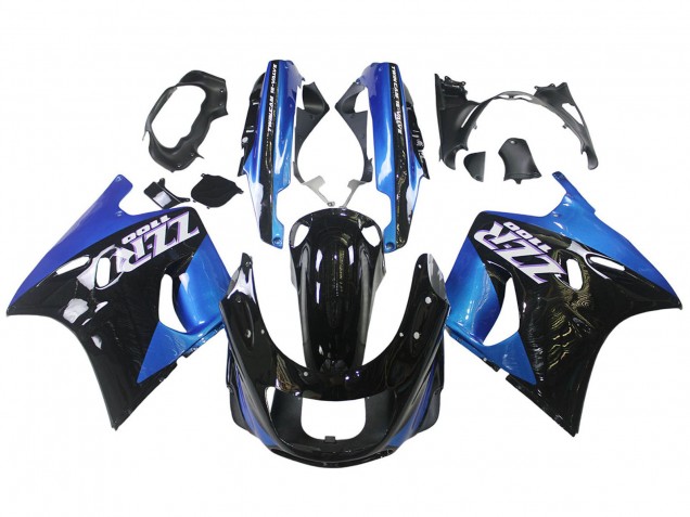 Purchase 1990-1992 Blue Black Kawasaki ZZR1100 Motorcycle Fairings UK Purchase 1990-1992 Blue Black Kawasaki ZZR1100 Motorcycle Fairings UK