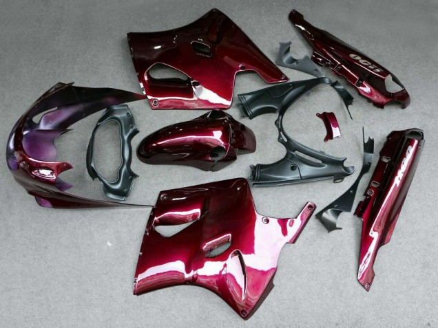 Purchase 1993-2003 Dark Red Kawasaki ZZR1100 Motorcycle Fairings UK Purchase 1993-2003 Dark Red Kawasaki ZZR1100 Motorcycle Fairings UK