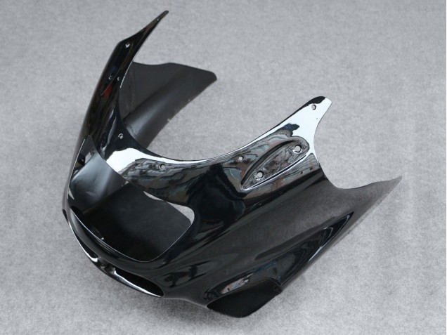 Purchase 1993-2003 Glossy Black Kawasaki ZZR1100 Motorcycle Fairings UK Purchase 1993-2003 Glossy Black Kawasaki ZZR1100 Motorcycle Fairings UK