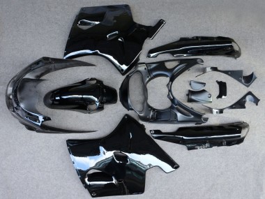 Purchase 1993-2003 Glossy Black Kawasaki ZZR1100 Motorcycle Fairings UK