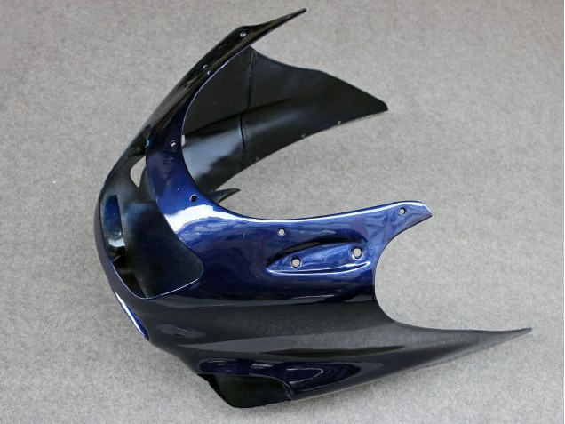 Purchase 1993-2003 Glossy Blue Grey Kawasaki ZZR1100 Motorcycle Fairings UK