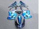 Purchase 1993-2003 Glossy Blue Grey Kawasaki ZZR1100 Motorcycle Fairings UK