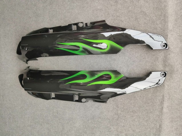 Purchase 1993-2003 Black with Green Flame Kawasaki ZZR1100 Motorcycle Fairings UK Purchase 1993-2003 Black with Green Flame Kawasaki ZZR1100 Motorcycle Fairings UK