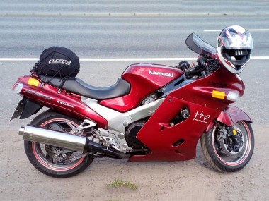Purchase 1993-2003 Red Kawasaki ZZR1100 Motorcycle Fairings UK